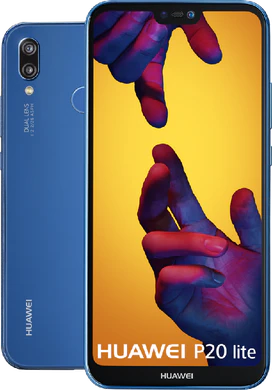 Huawei P20 lite blue overview 3