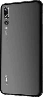 Huawei P20 Pro svart tillbaka vänster sida