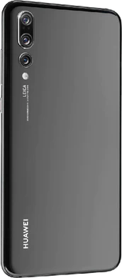 Huawei P20 Pro svart tillbaka höger sida