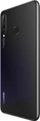 Huawei P30 lite nero indietro lato sinistro