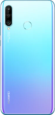 Huawei P30 lite New Edition wit achterkant