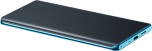 Huawei P30 Pro blå foran vridd