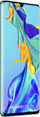 Huawei P30 Pro grønn foran venstre side