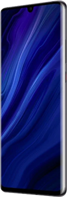 Huawei P30 Pro New Edition negro tapa delantera lado derecho