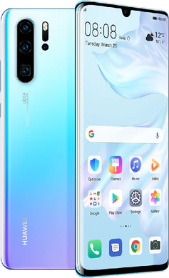 Huawei P30 Pro hvit oversikt