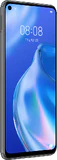 Huawei P40 Lite 5G zwart voorkant linkerzijkant