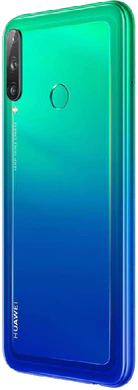 Huawei P40 Lite E grün Rückseite linke Seite