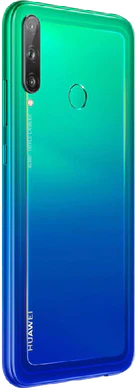 Huawei P40 Lite E grün Rückseite rechte Seite