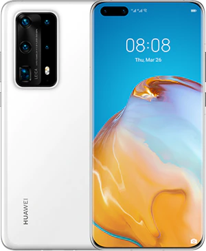 Huawei p40 pro plus wit overzicht