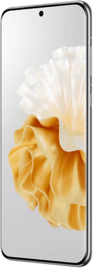 Huawei P60 Pro bianco copertina frontale lato destro
