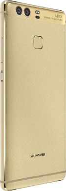 Huawei P9 back right side gold
