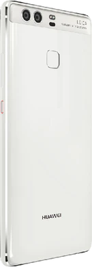 Huawei P9 back right side white