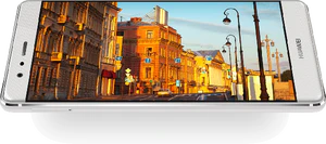 Huawei P9 white flipped
