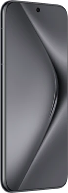 Huawei Pura 70 Pro zwart voorkant linkerzijkant