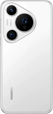 Huawei Pura 70 Pro wit achterkant