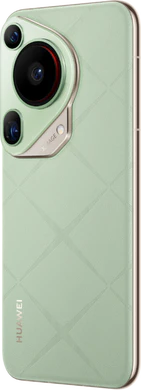 Huawei Pura 70 Ultra verde indietro lato sinistro