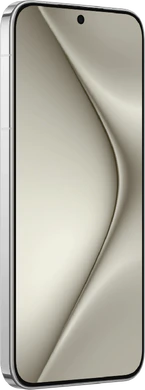 Huawei Pura 70 wit voorkant linkerzijkant