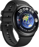 Huawei Watch 4 Active zwart voorkant linkerzijkant