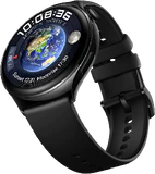 Huawei Watch 4 Active zwart voorkant rechterzijkant onderkant