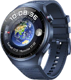 Huawei Watch 4 Pro blauw voorkant rechterzijkant