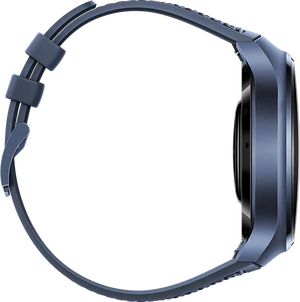 Huawei Watch 4 Pro blauw linkerzijkant