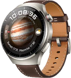 Huawei Watch 4 Pro Classic marrón tapa delantera lado derecho