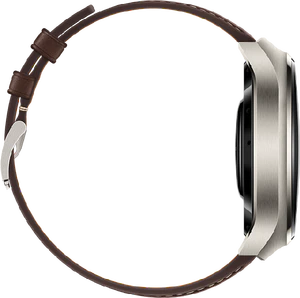 Huawei Watch 4 Pro Classic marrón lado izquierdo