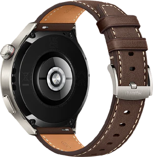 Huawei Watch 4 Pro Classic marrón volver lado derecho