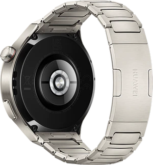 Huawei Watch 4 Pro Elite titanium achterkant rechterzijkant