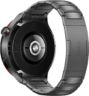 Huawei Watch 4 Pro Space Edition grijs achterkant rechterzijkant