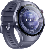 Huawei Watch 5 46mm paars voorkant linkerzijkant