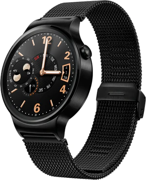 Huawei Watch nero lato