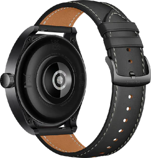 Huawei Watch Buds zwart achterkant rechterzijkant