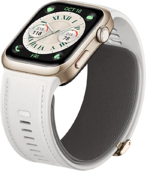 Huawei Watch D2 goud voorkant rechterzijkant onderkant schuin