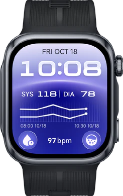 Huawei Watch D3 schwarz Vorderseite