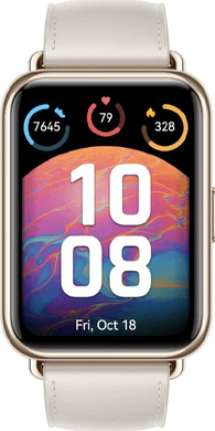 Huawei Watch Fit 2 classic edition classic edition moon wit voorkant