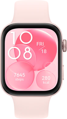 Huawei Watch Fit 3 pink tapa delantera
