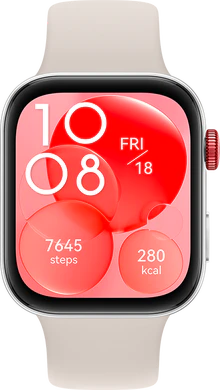 Huawei Watch Fit 3 blanco tapa delantera