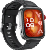 Huawei Watch Fit 4 Pro zwart voorkant linkerzijkant