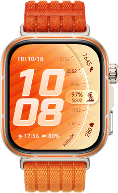 Huawei Watch Fit 5 Pro orange couverture