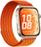Huawei Watch Fit 5 Pro orange couverture côté gauche