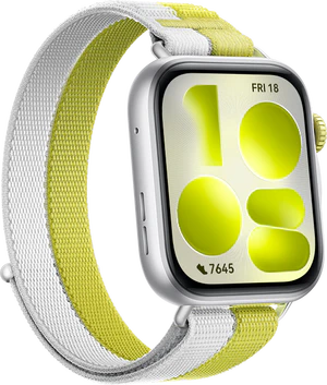 Huawei Watch Fit 5 argent couverture côté gauche