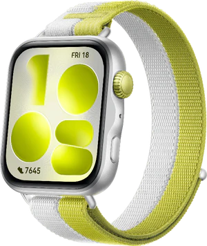 Huawei Watch Fit 5 argent couverture à droite