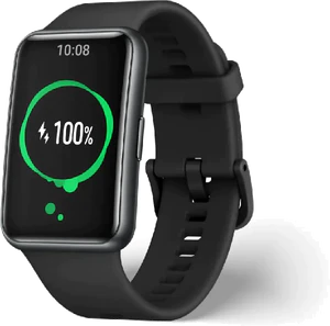 Huawei Watch Fit New svart front höger sida