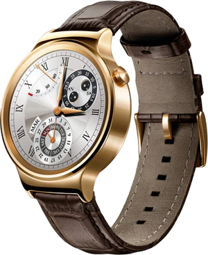 Huawei Watch oro lato