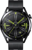 Huawei Watch GT 3 46mm zwart voorkant