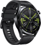 Huawei Watch GT 3 Active 46mm svart front vänster sida