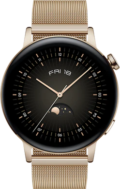 Huawei Watch gt 3 guld front