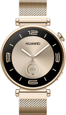 Huawei Watch GT 4 41mm light goud voorkant