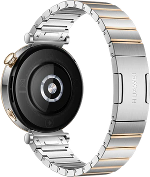 Huawei Watch GT 4 41mm zilver achterkant rechterzijkant